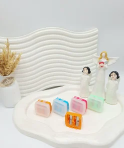 مداد تراش جعبه رنگی ساده