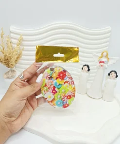 Alternative view of آینه چوبی بزرگ طرح دار مدل بیضی سایز بزرگ ارسال طرح رندم