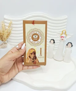 بخور عود حامدی با عطر چوب بامبو خارجی محصول کشور هند به همراه یک جاعودی معطر