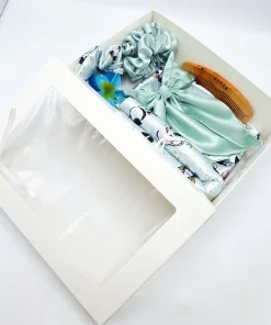 Alternative view of 🌸✨️ست ساتن ال اکیس درجه ۱ خارجی مراقبت پوست و مو لوکس کیفیت دوخت بی نظیر 9 تیکه ( طرح پاندا)🐼🥹