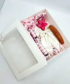 Alternative view of 🌸✨️ست ساتن ال اکیس درجه ۱ خارجی مراقبت پوست و مو لوکس کیفیت دوخت بی نظیر 9 تیکه ( طرح ویکتوریاسکرت)🎀🥹