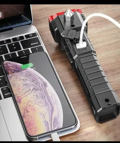 چراغ قوه دستی ۸کاره مدل Led torch