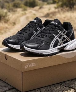 کفش ورزشی Asics مردانه مدل Arian-سفید مشکی