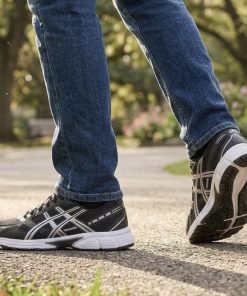 کفش ورزشی Asics مردانه مدل Arian-سفید مشکی