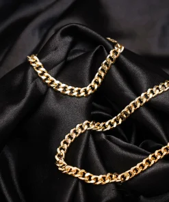 نیم ست Cartier مردانه طلایی مدل Zoris