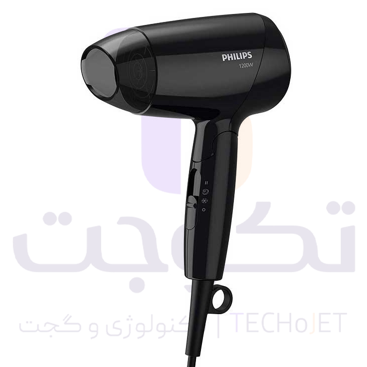 سشوار مسافرتی فیلیپس مدل BHC010 با باد سرد و متمرکزکننده (کالا اصل)