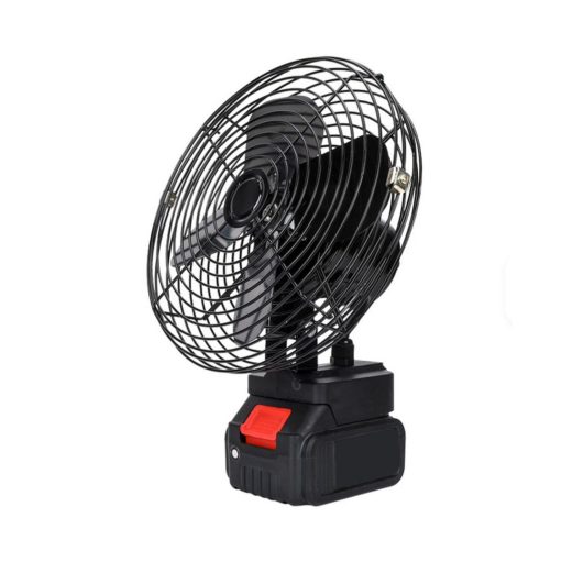 پنکه شارژی ۴۸ ولت توری و بدنه فلزی مدل FAN LITHIUM 3PIN