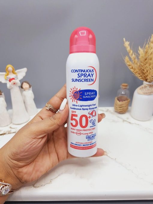 اسپری ضدآفتاب spf 50 برند وکالی WOKALI کد 545