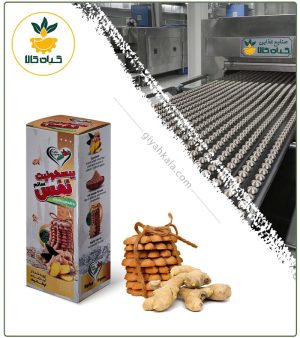 بیسکویت زنجبیلی ارگانیک نفس