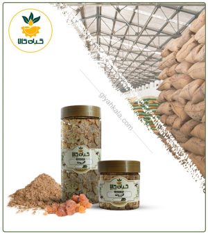 صمغ انزروت خشک یا پودری بسته بندی
