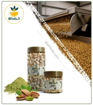 پسته خام بسته بندی