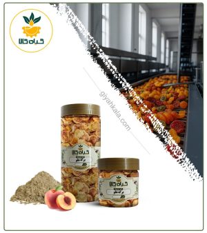 برگه هلو بسته بندی