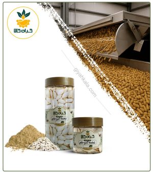 تخمه کدو خام بسته بندی