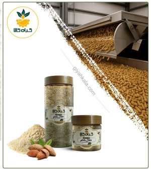خلال بادام بسته بندی