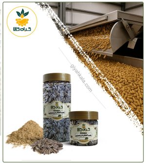 تخمه آفتابگردان لیمویی بسته بندی