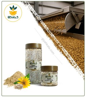 مغز تخمه آفتابگردان خام بسته بندی