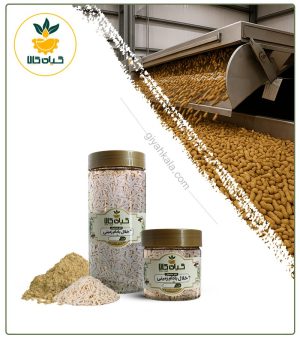 خلال بادام زمینی بسته بندی
