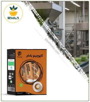 کاپوچینو بادام (بسته 10 عدد)