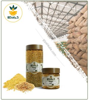 ارزن خشک یا پودری بسته بندی