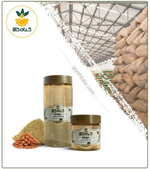 آرد بادام درختی بسته‌بندی (باچربی کنترل شده)