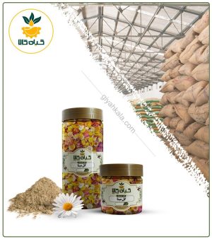 گل مینا خشک یا پودری بسته بندی