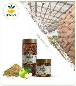 میوه سیب خشک یا پودری بسته بندی