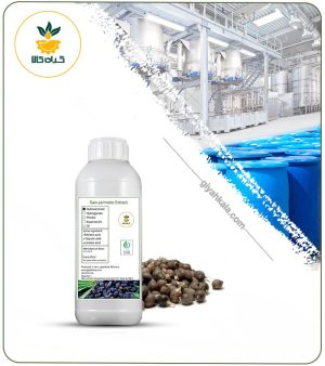 عصاره میوه نخل اره ای مایع