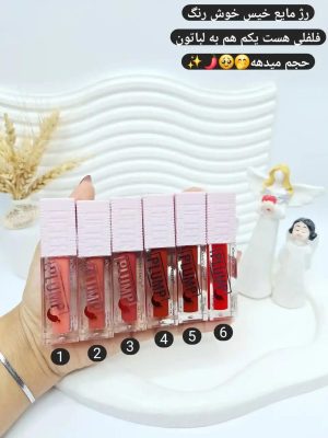 رژ مایع خوش رنگ PLUMP کد 7413