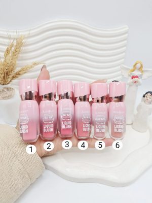 رژ لب و گونه مایع خوش رنگ پوکه ادکلنی برند BILLION BEAUTY کد 70103