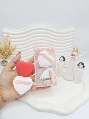 پد انگشتی کیوت طرح قلب برند BEAUTY TOOLS کد 1921