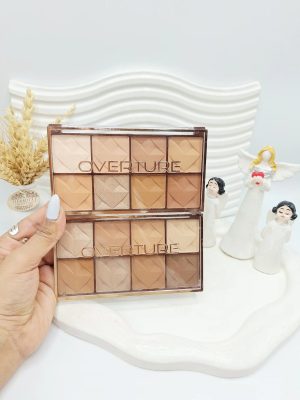 پالت8 تایی کانتور و هایلایتر برند OVERTURE  کد2500