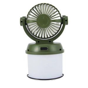 پنکه و چراغ کمپینگ چندکاره شارژی و خورشیدی مدل CH-F803