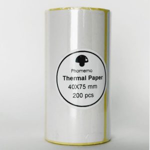 لیبل پرینتر حرارتی سایز 75×40