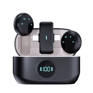 میکروفون یقه ای بی‌سیم K31 Pro دو کاربره