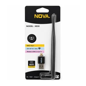 کارت شبکه USB مدل X-830 نوا
