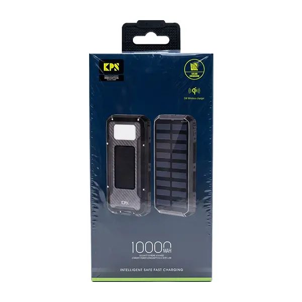 پاور بانک 10000 خورشیدی KPG-003