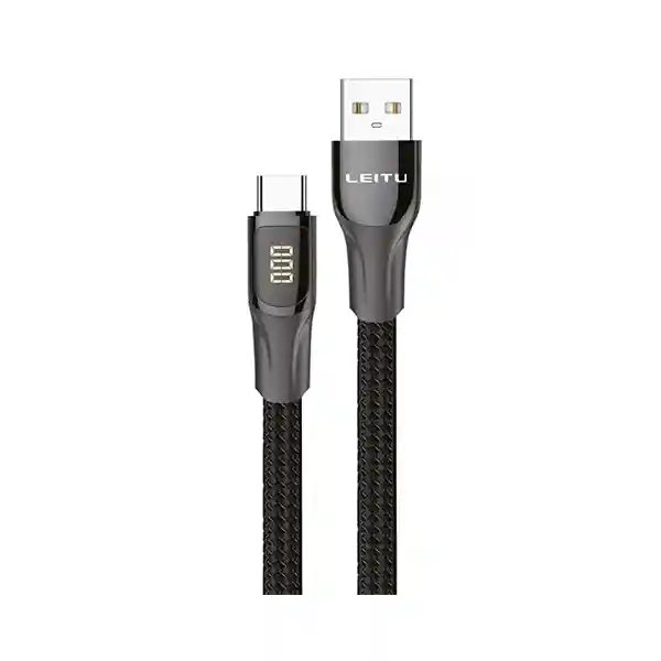 کابل تایپ سی مدل ld-45 لیتو (leito)