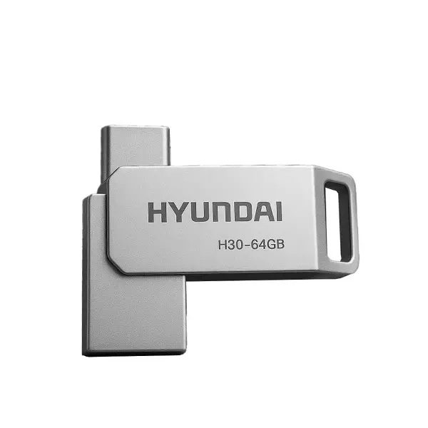 فلش 64 گیگابایت مدل TYPE-C H30 هیوندای (HYUNDAI) USB 3.2