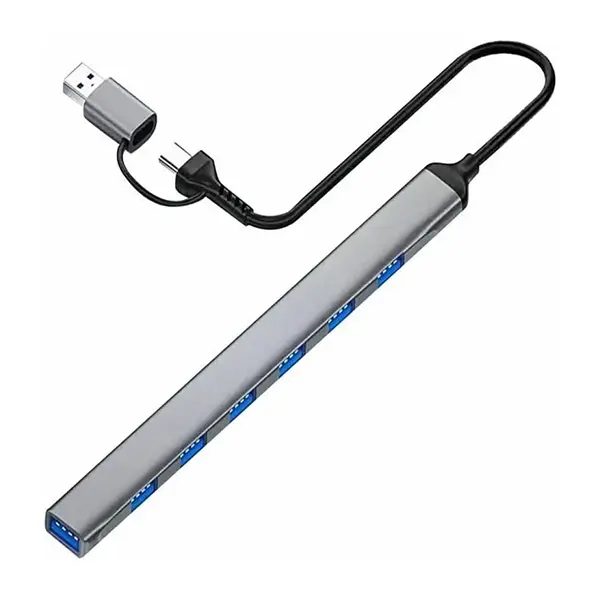 هاب USB 3.0 هفت پورت مدل P-7602 برند پی‌نت