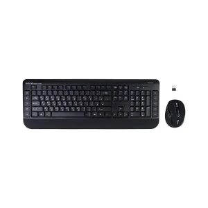 کیبورد و ماوس بی سیم مدل HKCW140 برند هترون(Hatron)