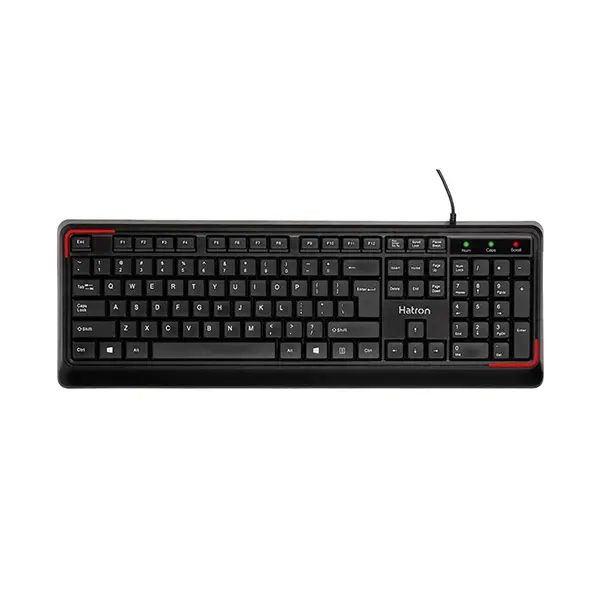 کیبورد سیمی مدل HK180 برند هترون(Hatron)