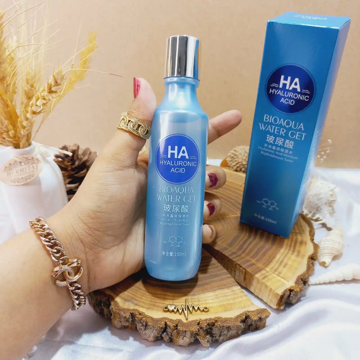 تونر هیالورونیک اسید بیوآکوا BIOAQUA کد