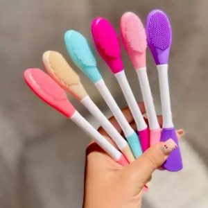 قلم براش ماسک سیلیکونی دو طرفه پرزدار