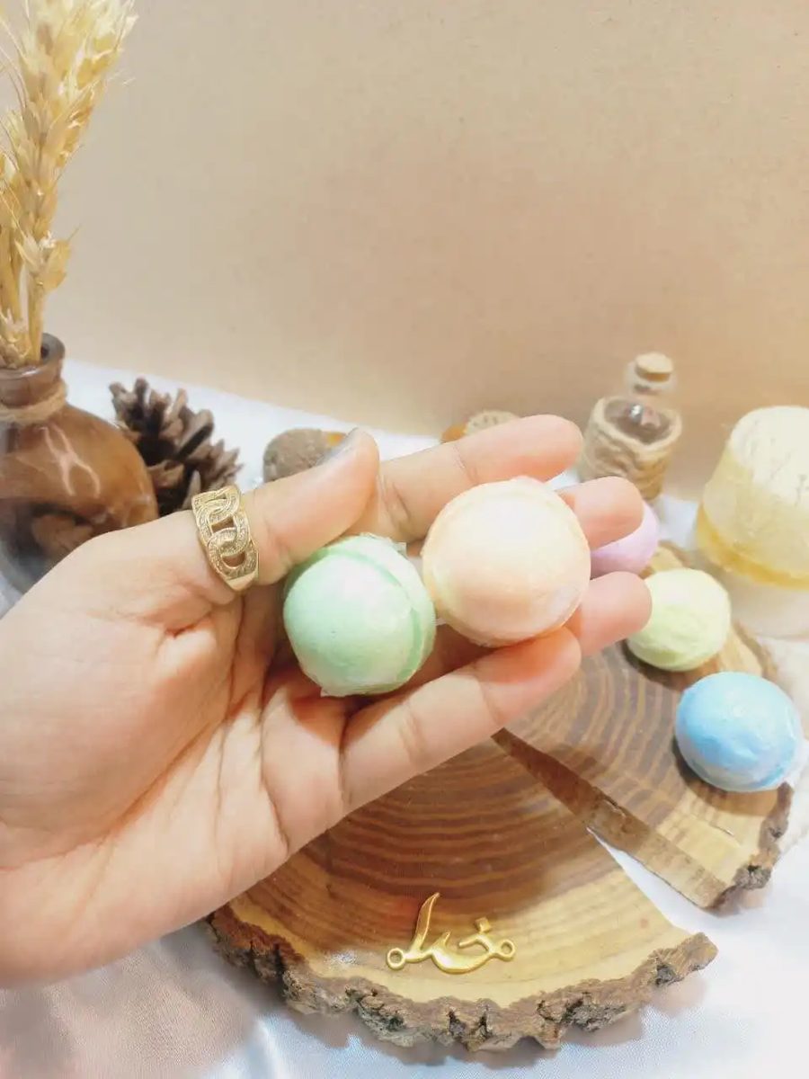 کوکتل و پدیکور توپی ساده  20 گرمی با کیفیت با جوشش عالی