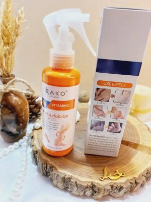 اسپری رفع ترک و خشکی پا و بدن قوی ویتامین سی VITAMIN C راکو RAKO کد RK922 اصلی
