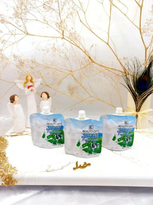 ماسک ساندیسی سفید کننده و لایه بردار قوی شیر گاو بیوتی سیتی BEAUTY City کد ZR028