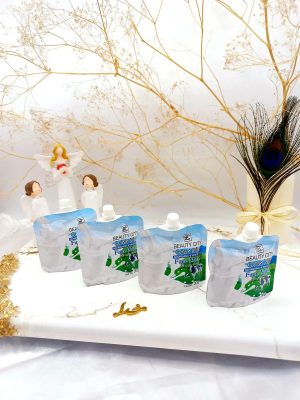 ماسک ساندیسی سفید کننده و لایه بردار قوی شیر گاو بیوتی سیتی BEAUTY City کد ZR028