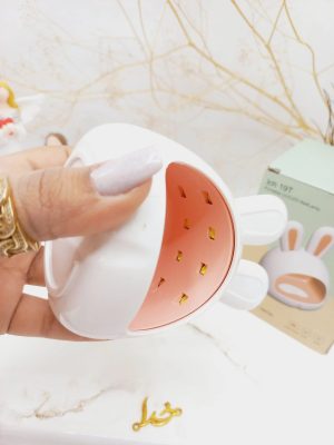 لامپ UV LED ژل لاک ناخن خشک کن طرح خرگوشی