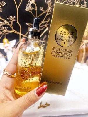 سرم روشن کننده طلا GOLD FOIL BEAUTY ایمیجز images کد