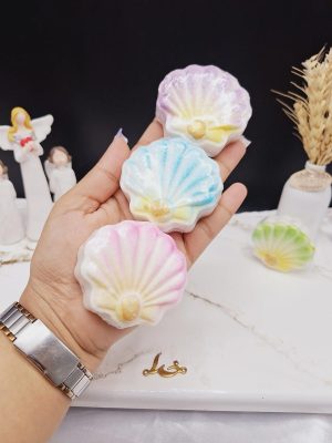 کوکتل و پدیکور طرح صدف 60 گرم با جوشش عالی